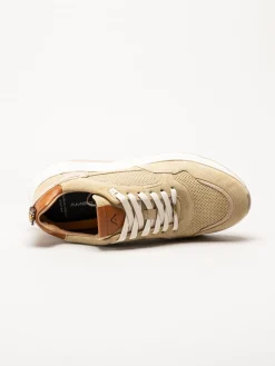 Ambitious - Beige sneakers i mocka
