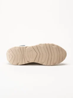 Ambitious - Gråblå sneakers i skinn och mocka