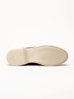 Ambitious - Mörkbruna pennyloafers i mocka