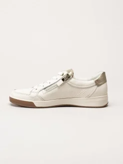 Ara - Rom - Off white sneakers i skinn