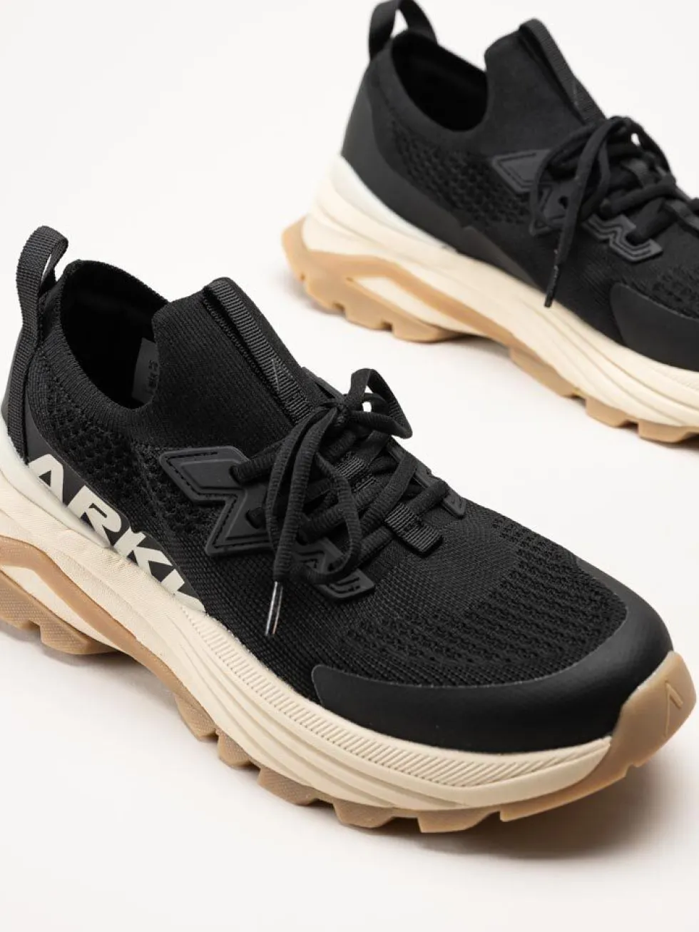 ARKK Copenhagen - Waste Zero Black - Svarta sportiga sneakers