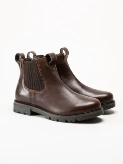 Axelda - Treviso WP - Bruna chelsea boots i skinn