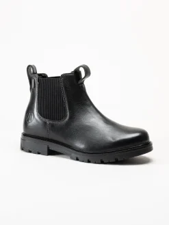 Axelda - Treviso WP - Svarta chelsea boots i skinn