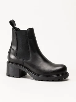 Canada Snow - Mount Fiori - Svarta boots med klack