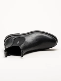 Canada Snow - Mount Marc - Svarta chelsea boots i skinn