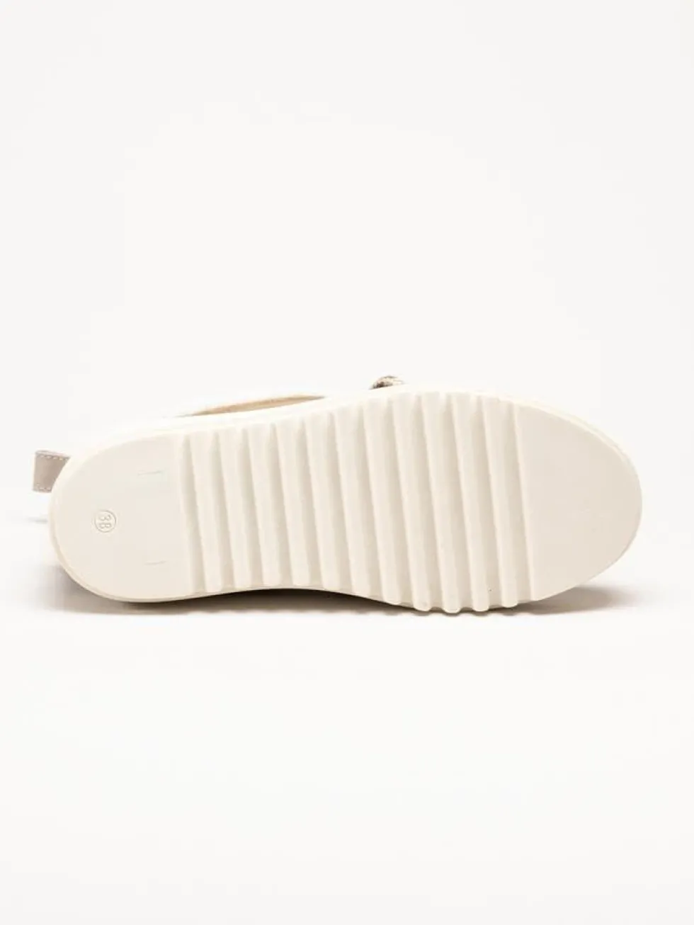 Canada Snow - Mount Marty - Beige boots i mocka med fårskinnsfoder