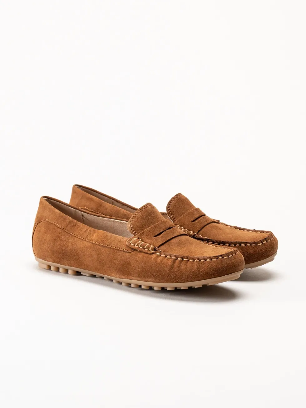 Caprice - Bruna loafers i mocka