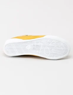 Charlotte of Sweden - Gula sneakers i skinn
