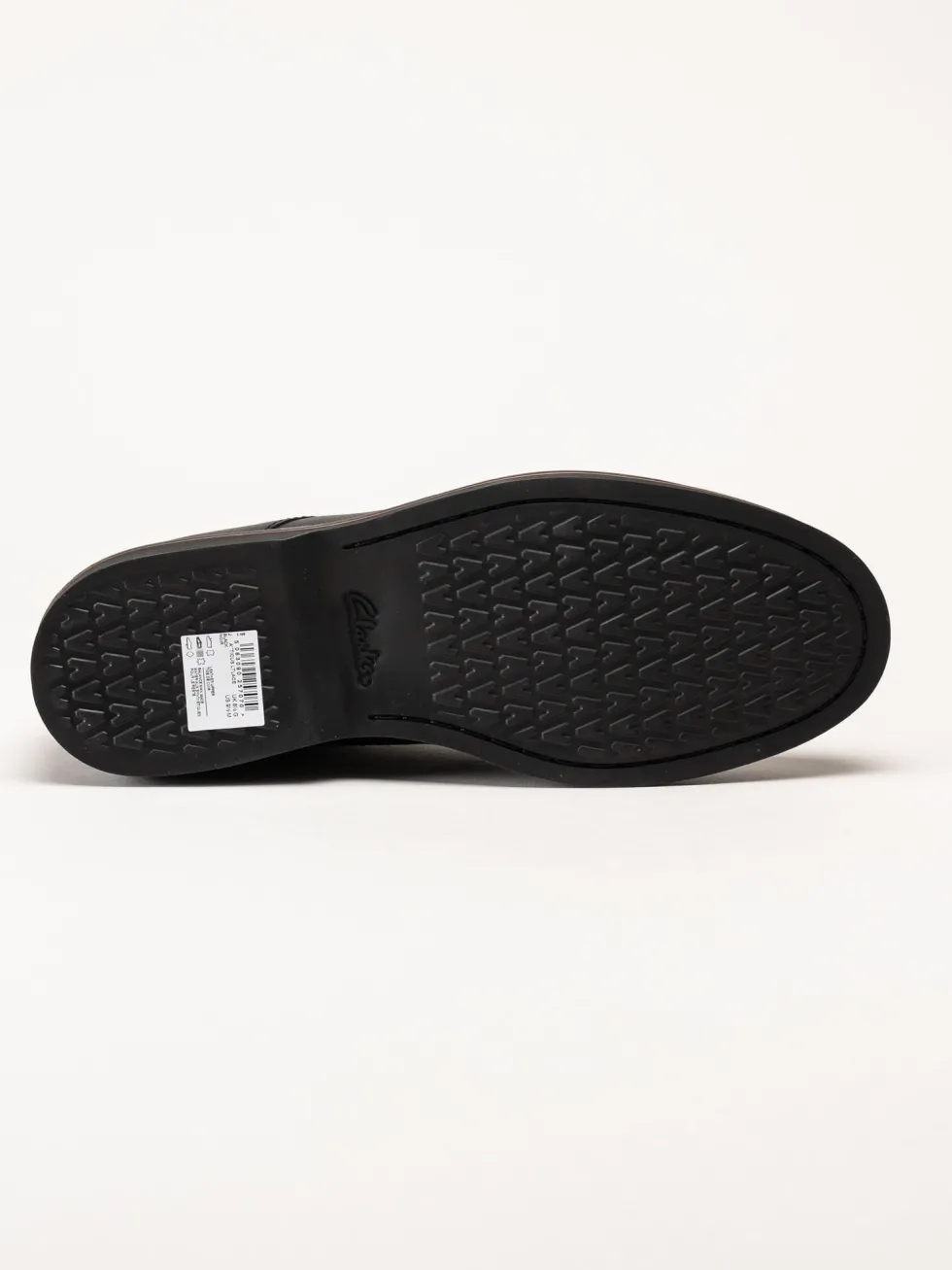 Clarks - Atticus LTLace G - Svarta skinnskor med snörning