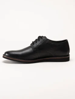 Clarks - Atticus LTLace G - Svarta skinnskor med snörning