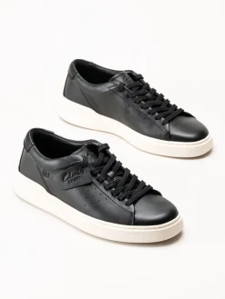 Clarks - Craft Swift - Svarta sneakers i skinn