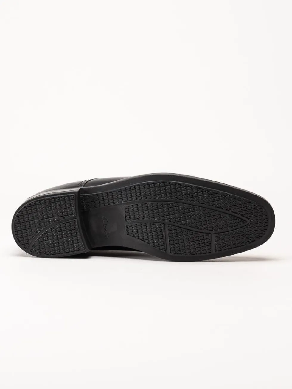 Clarks - Howard Walk - Svarta dressade snörskor i skinn