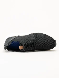 Clarks - Motion Trek MX - Svarta sneakers i stickad textil
