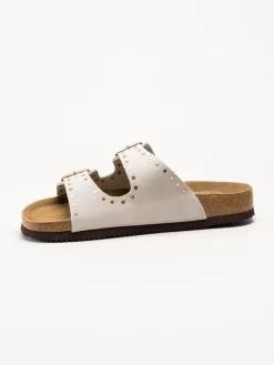 CpH Comfort - Beige slip in sandaler i mocka