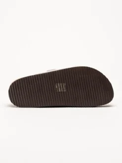 CpH Comfort - Beige slip in sandaler i mocka