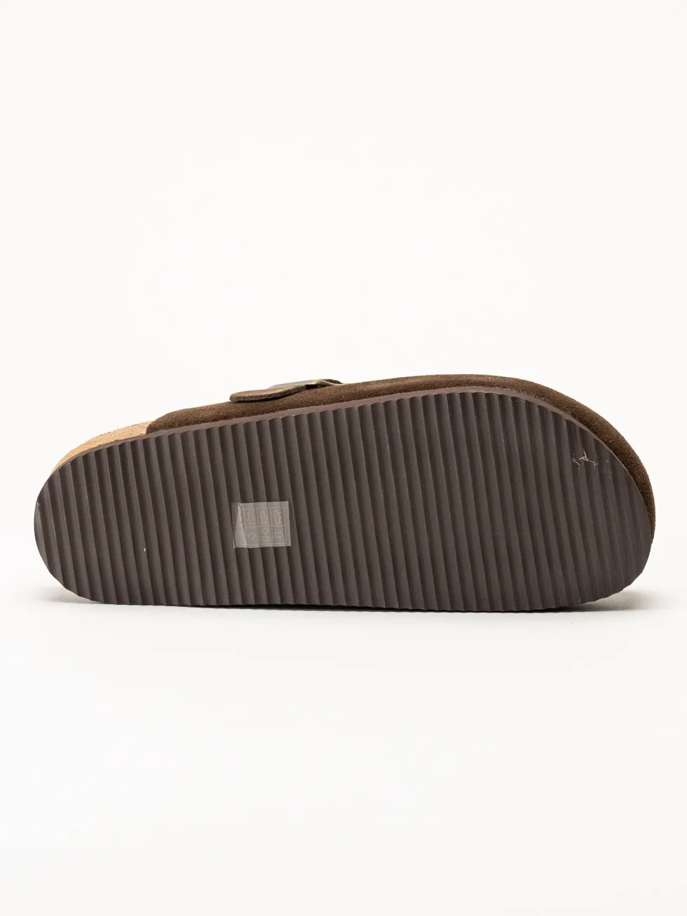 CpH Comfort - Mörkbruna sandaler i mocka