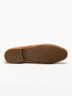 Dasia - Shelly - Bruna loafers i mocka