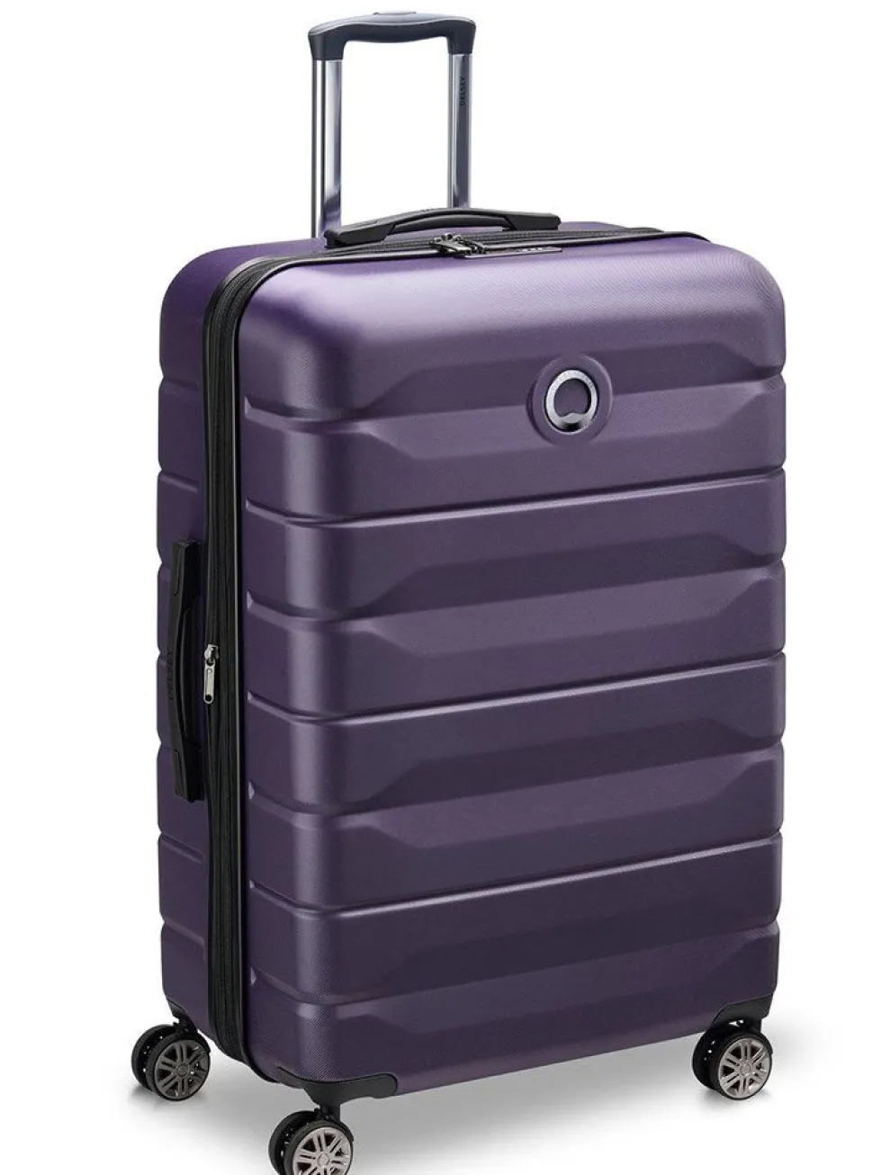 Delsey - Air Armour 77 Expandable - Mörklila resväska expanderbar