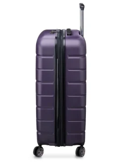Delsey - Air Armour 77 Expandable - Mörklila resväska expanderbar