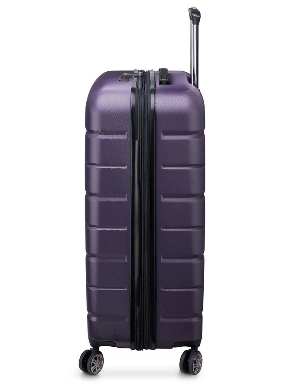 Delsey - Air Armour 77 Expandable - Mörklila resväska expanderbar