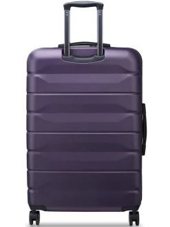 Delsey - Air Armour 77 Expandable - Mörklila resväska expanderbar