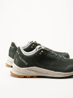 Dolomite - Carezza leather Mens - Gröna promenadskor i mocka