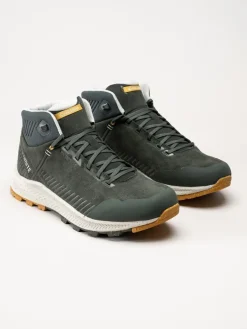 Dolomite - Carezza leather Mid WP Mens - Gröna vattentäta kängor i mocka