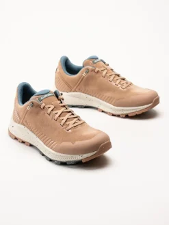 Dolomite - Carezza leather Wms - Ljusrosa vandringsskor i mocka