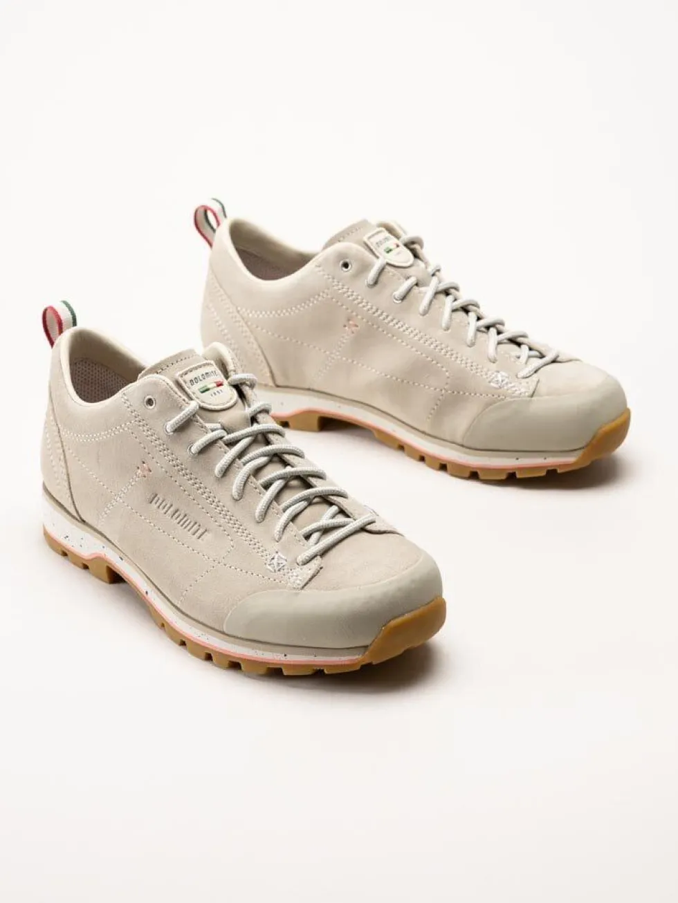 Dolomite - 54 Low Evo Womens - Beige vandringsskor i mocka
