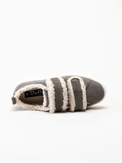 Duffy - Leuca Uno - Grå sneakers i mocka