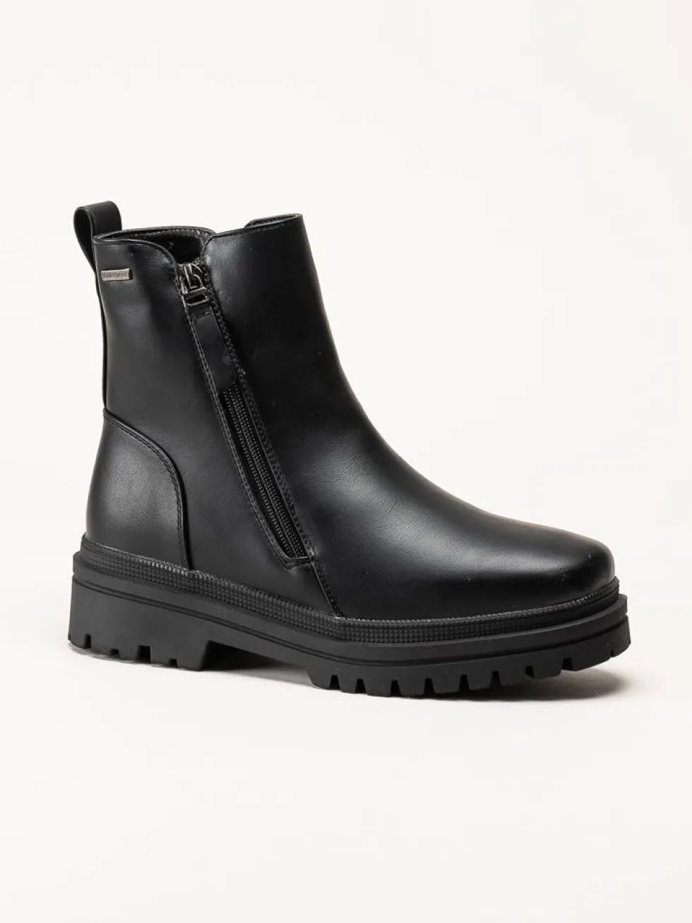 Duffy - Marcellina Tre - Svarta fodrade boots