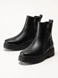Duffy - Marcellina Tre - Svarta fodrade boots