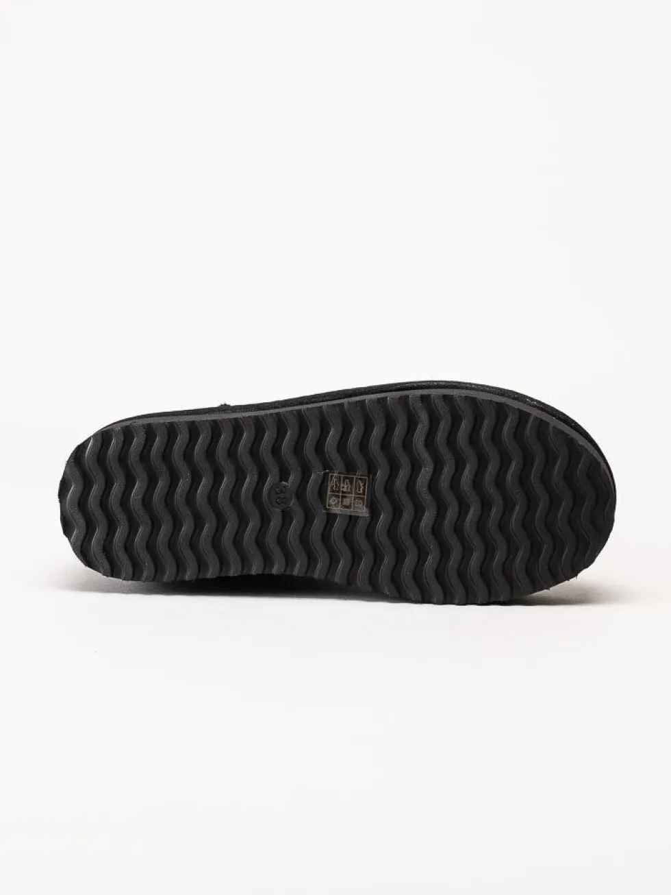 Duffy - Svarta fodrade boots i mocka