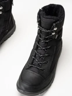 Ecco - Babett GTX - Svarta fodrade kängor