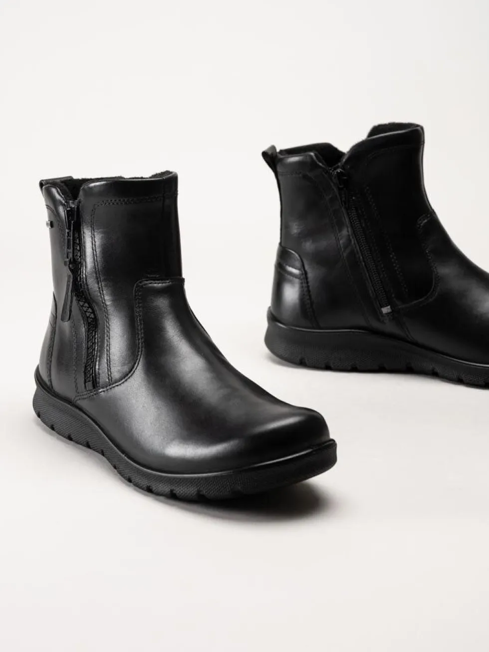 Ecco - Babett Gtx - Svarta kängor med Gore-Tex