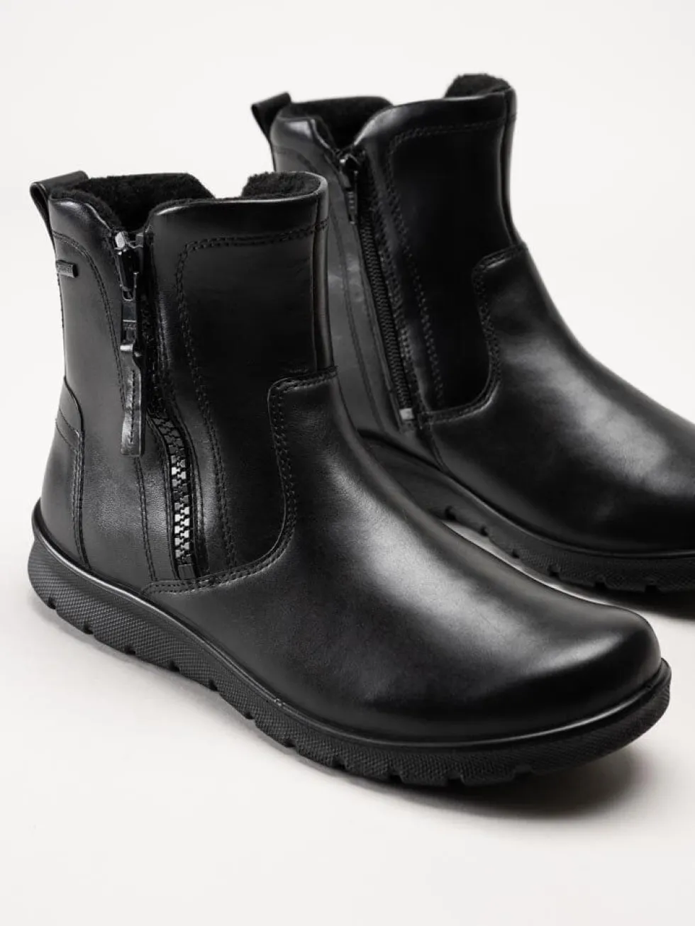 Ecco - Babett Gtx - Svarta kängor med Gore-Tex