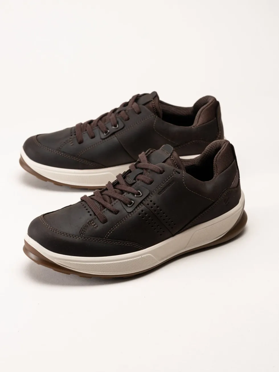 Ecco - Byway 2.0 Shoe WP - Bruna promenadskor i oljat skinn