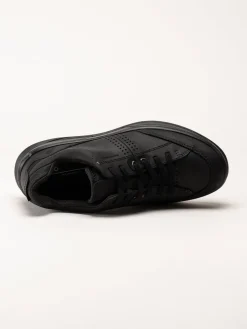 Ecco - Byway 2.0 Shoe WP - Svarta promenadskor i oljat skinn