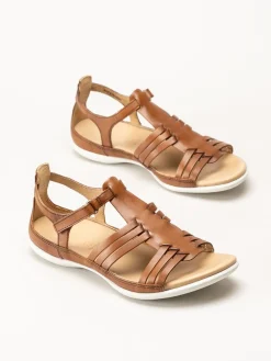 Ecco - Flash Roman - Bruna sandaler