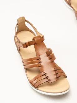Ecco - Flash Roman - Bruna sandaler