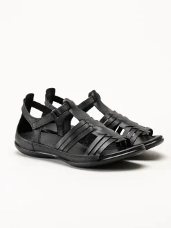 Ecco - Flash Roman - Svarta sandaler