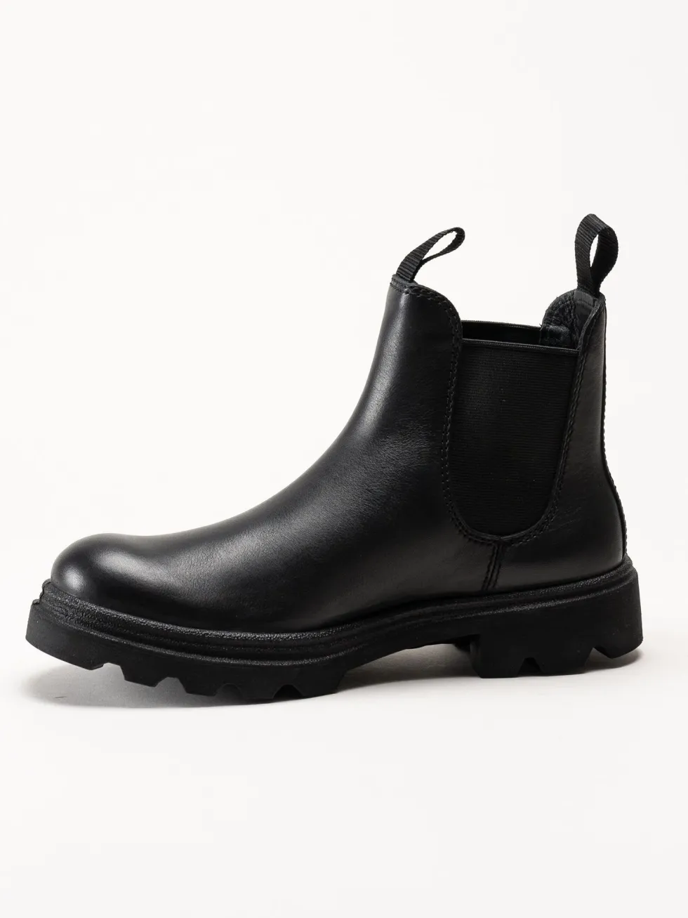 Ecco - Grainer Chelsea - Svarta chelsea boots i skinn