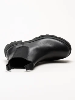 Ecco - Grainer Chelsea - Svarta chelsea boots i skinn