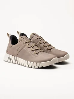 Ecco - Gruuv Sneaker Lea GTX - Bruna sneakers med Gore-Tex