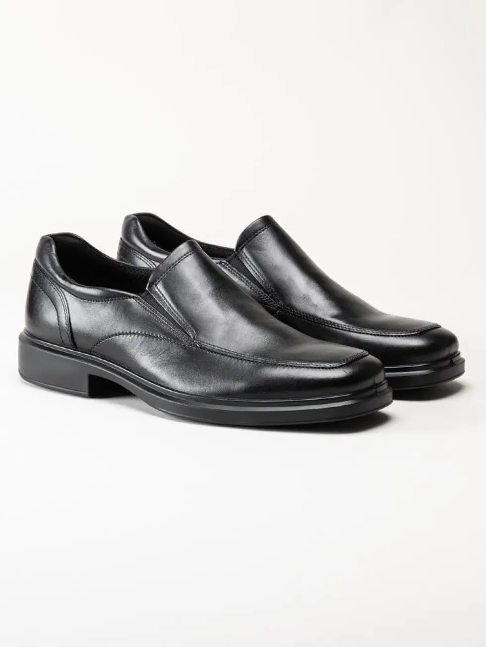 Ecco - Helsinki 2 M Slip On - Svarta slip on i skinn