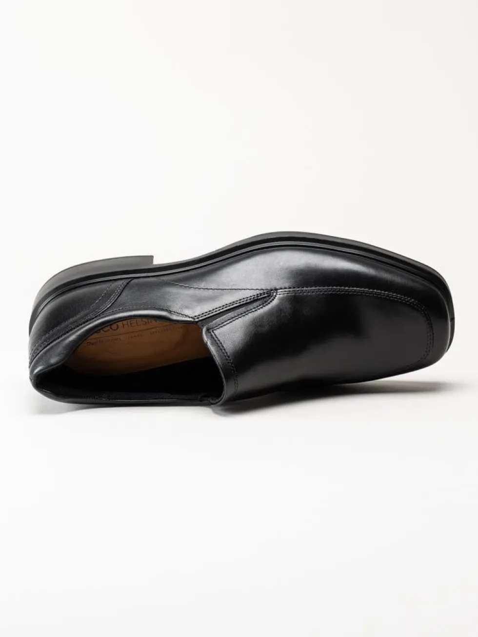 Ecco - Helsinki 2 M Slip On - Svarta slip on i skinn