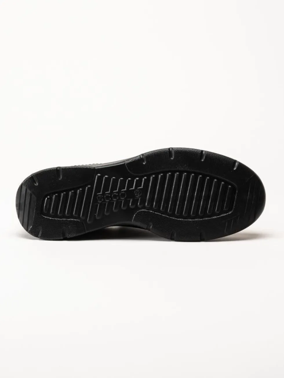 Ecco - Irving - Svarta slip on promenadskor i skinn