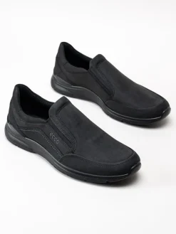 Ecco - Irving - Svarta slip on skor