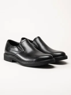 Ecco - London M Slip on - Svarta slip on skor i skinn