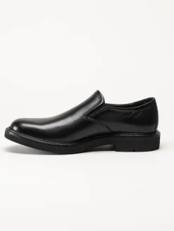 Ecco - London M Slip on - Svarta slip on skor i skinn